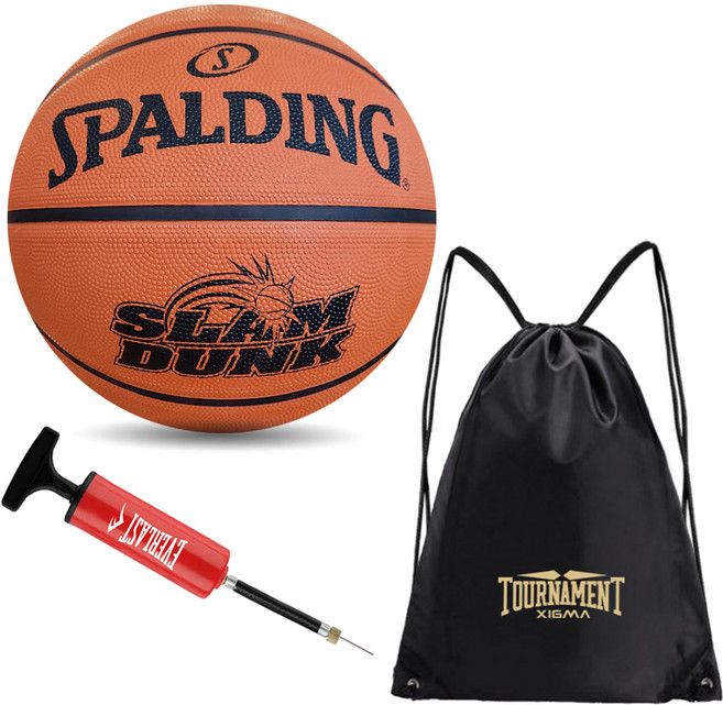 스팔딩 슬램덩크 농구공7호볼 올코트용 연습 시합구, 없음, 1개