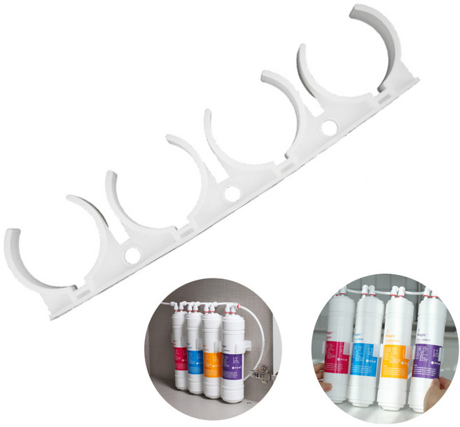 정수기 부속품 언더싱크 4단 클립 거치대, 1개, 4단클립