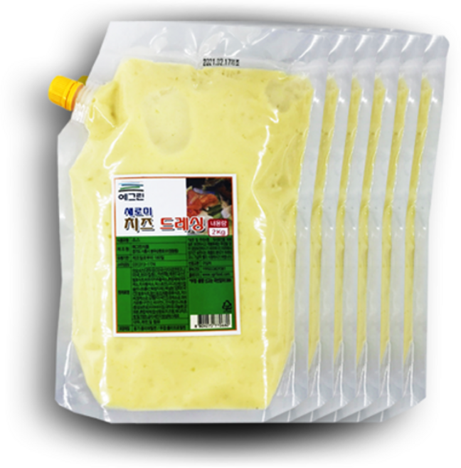 예그린 새로미 치즈 드레싱 2kgX6개, 2kg