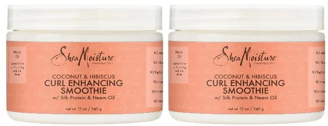SheaMoisture 시어모이스처 스무디 컬 인핸싱 크림 340g 2팩 - 쿠팡