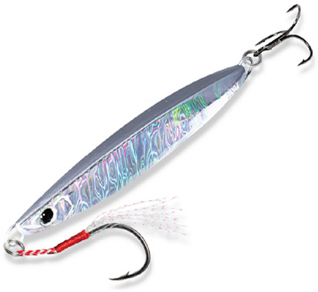 메탈지그 홀로그램 트레블훅 어시스트훅 100g/120g/150g 고등어 농어 삼치, 1개, 100g, 실버