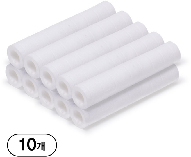 하비비 3단조절 마사지 필터샤워기 전용 리필용 필터, 10개, 무향