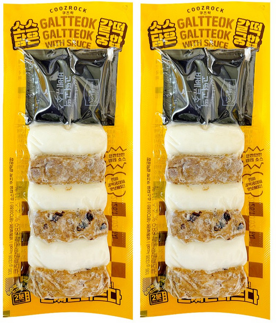 쿠즈락 소스담은 갈떡궁합 (갈비소스), 2개, 135g