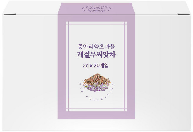 100% 국산 게걸무씨앗차 나복자 티백차, 2g, 20g, 1박스, 20개입