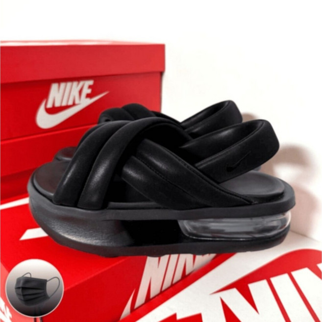 [백화점정품] 나이키 샌들 여행 슬리퍼 여름 신발 에어리프트 맥스 여성 발편한 휴양지 통굽 키높이 (슈앤카마스크증정)