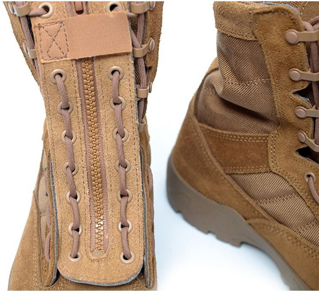 신형 갈색 전투화 지퍼키트 26562EA 1(pc), 색상, 1개