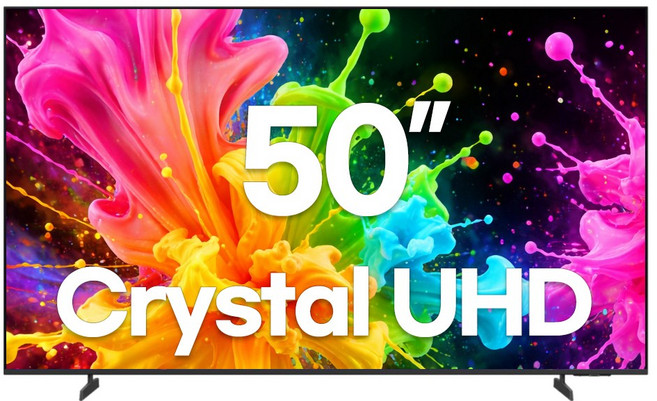 삼성전자 크리스탈 4K UHD 스마트TV 50DU7200, 방문설치, 스탠드형, 50DU7200 출장설치, 127cm(50인치)