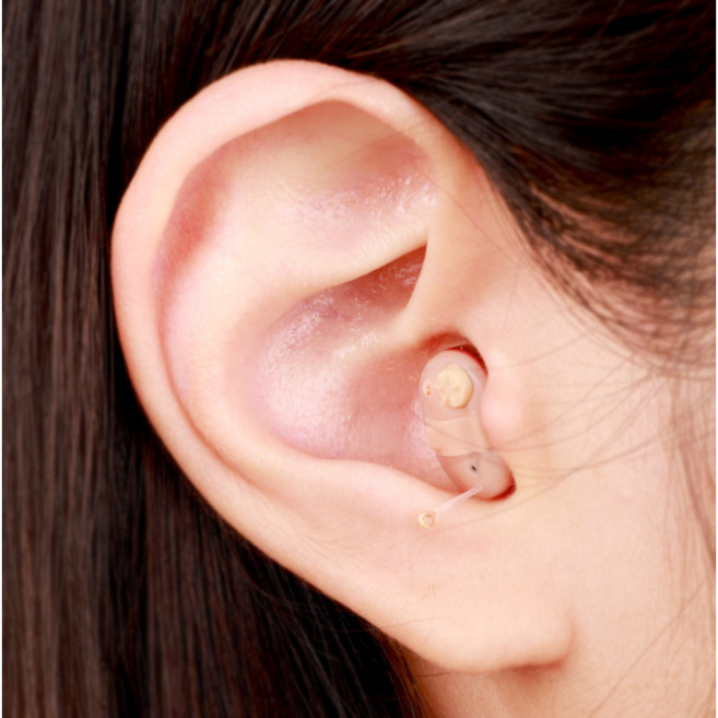청력개선 법인회사에서 개발한 A5 HEARING AID 디지털 청력보조기기, 1개, A5음성증폭기 왼쪽 (파랑색)