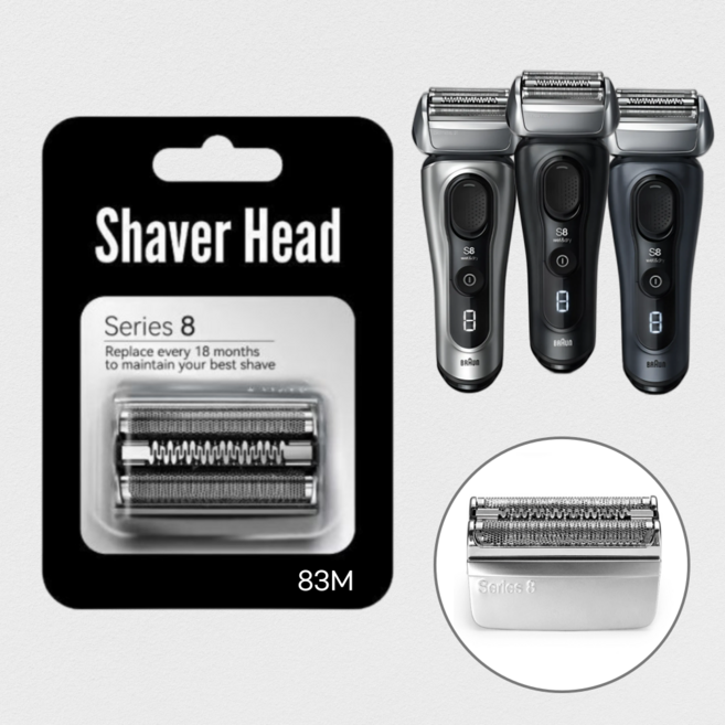 어썸케이 브라운 시리즈 8 면도날 호환용 83M 5795 8450 8560cc 8567cc, 1개