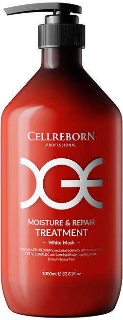 셀리본 CGE 모이스처 리페어 트리트먼트 화이트 머스크, 1L, 1개