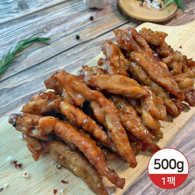 닭 특수부위 국내산 양념 닭목살 구이 500g, 4. 달콤 목살이닭 500g  1팩, 1개