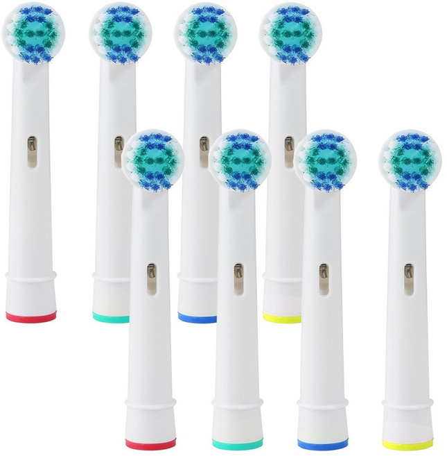 오랄비 전동칫솔모 호환용 4PX2개/SB-17A, 8개