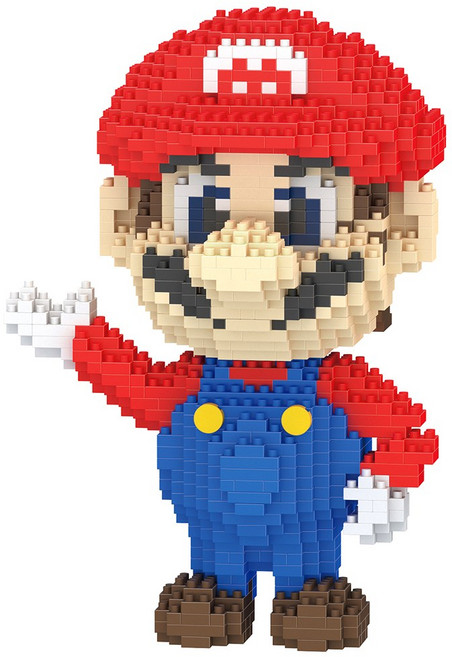 [알꿀밤-나노블럭-수리공] B빅 빨간 수리공, 1개