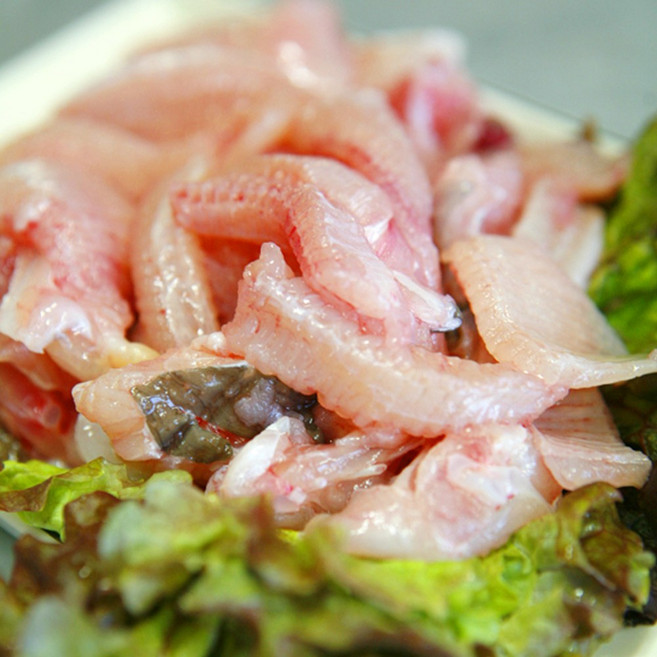 국내산 손질 간재미회 500g 자연산 간자미 급냉발송 가오리 회무침용, 1개