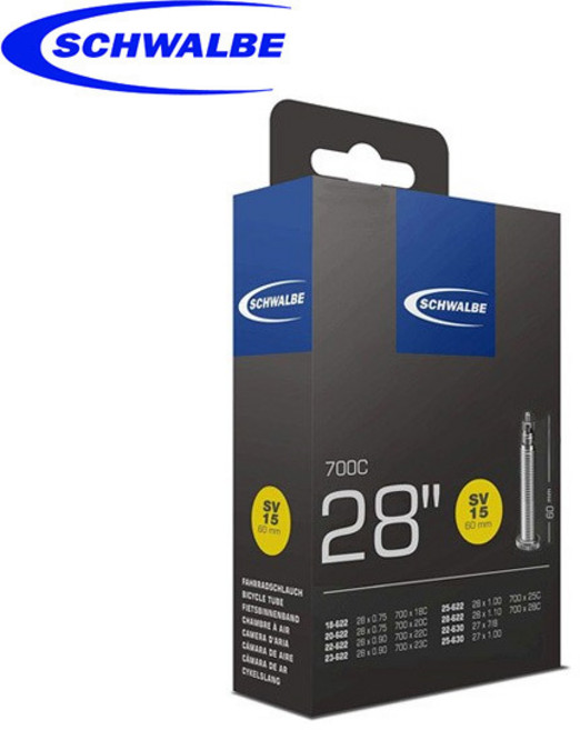 슈발베 SV15 EXTRA 700×18/28C 튜브 프레스타밸브 60mm