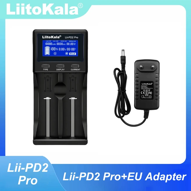 Lii-PD2 pro 지능형 충전기 전문가용 고속 플래그십 에디션 - 스마트 기기, 01 Lii-PD2 Pro EU