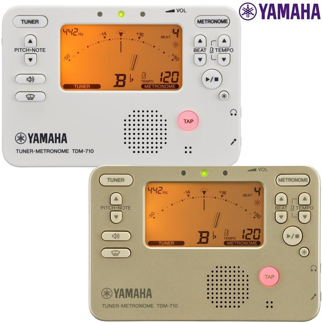야마하 YAMAHA 메트로놈 튜너 TDM-710IV 2컬러