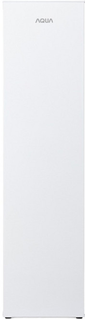 하이얼 아쿠아 슈퍼슬림 스탠드형 냉동고 123L 방문설치, Cool white, AUF121MNW