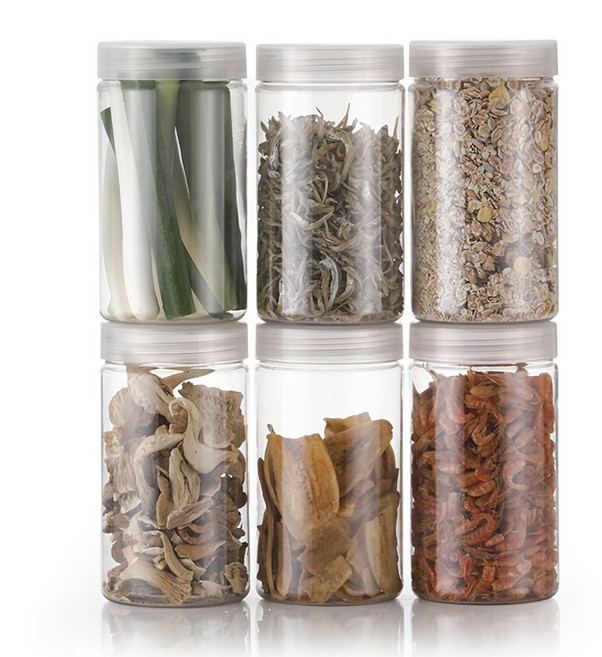 비프로젝트 냉장고 냉동고 원형 보관용기 중, 6개, 1개