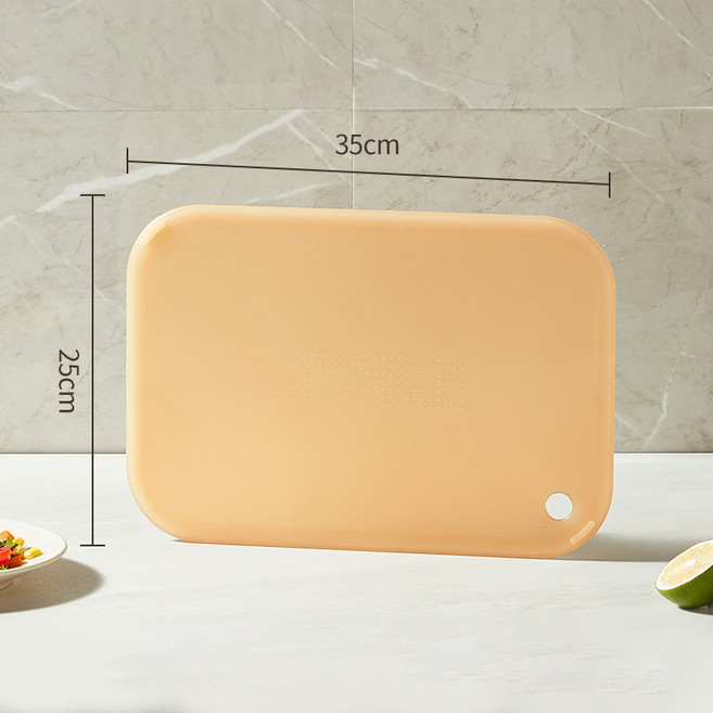 러브심플 은이온항균도마 항균도마세트, 옐로우, 1개