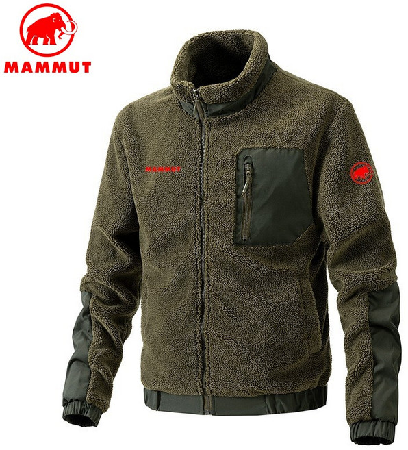 MAMMUT 마무트 매머드 스웨이드 외투 남자 가을 겨울옷 입깃 벨벳 캐주얼 대외무역 재킷 카디건 야외 남장