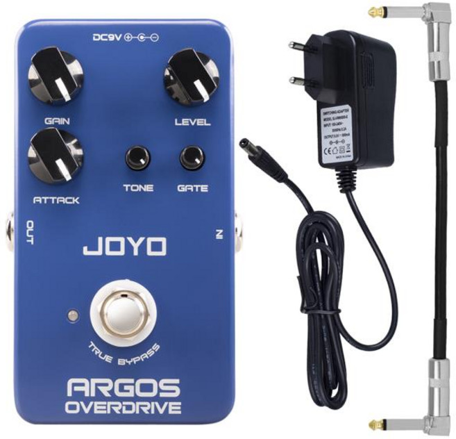 멀티이펙터 JOYO 기타 이펙트 페달 JF-23 아르고스 오버드라이브 페달 멀티 모드 이펙트 내장 노이즈 게이트 트루 바이패스 액세서리, 01 CHINA