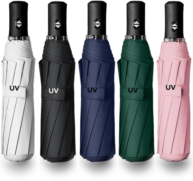 아머렉스 UV자외선차단 3단자동우산 접이식 암막 우양산 자동 3단 우산