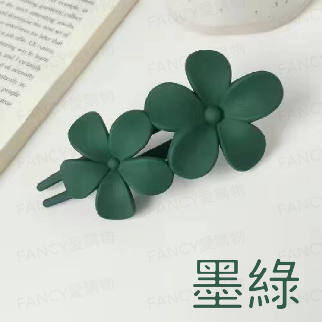 時尚花朵髮夾 抓夾 韓版大髮夾