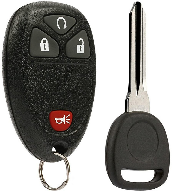 Key Fob 키리스 엔트리 리모컨 쉐보레 코발트 말리부 폰티악 G5 G6 Solstice Saturn Sky Aura (15252034 점화 키 포함), g-374 46키