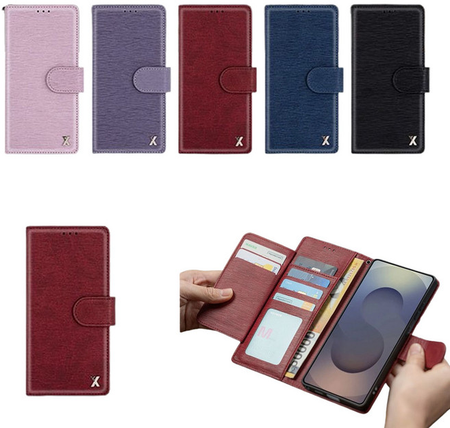 갤럭시S26울트라 SM-S948N 더블포켓카드수납 기종맞는디자인 마그네틱덮게 가죽 다이어리 지갑형 정교한 디자인 휴대폰 케이스