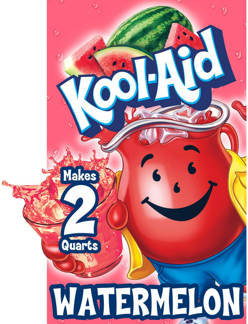 쿨에이드 무가당 수박 가루 청량 음료 믹스 4.25그램 패킷 쿨에이드 무가당 수박 가루 청량 음료 믹스 4.25그램 패킷, 0.15 Ounce (Pack of 1), Watermelon, 1개