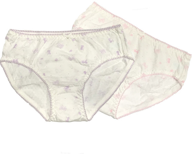 트라이 여아동 주니어 삼각팬티 2종 세트 #102