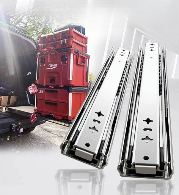 220kg 고중량 서랍 고하중레일 다용도 BN 볼레일, 1개, 표준 48인치 1200mm