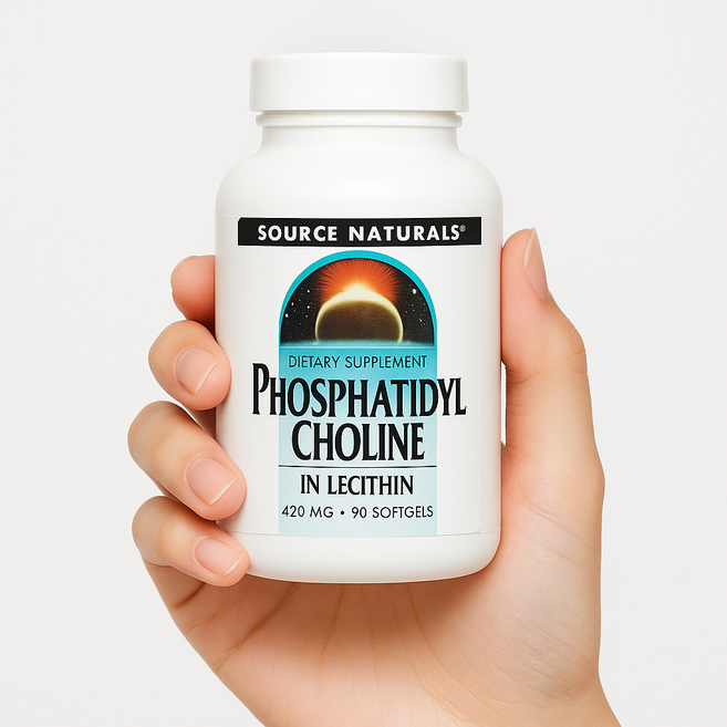 소스내추럴스 3배 농축 포스파티딜콜린 레시틴함유 420mg 소프트젤 90정 / 해외직구 미국정품, 1개