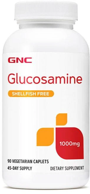 GNC 글루코사민 1000mg 베지테리안 캐플렛, 90정, 1개 - 쿠팡