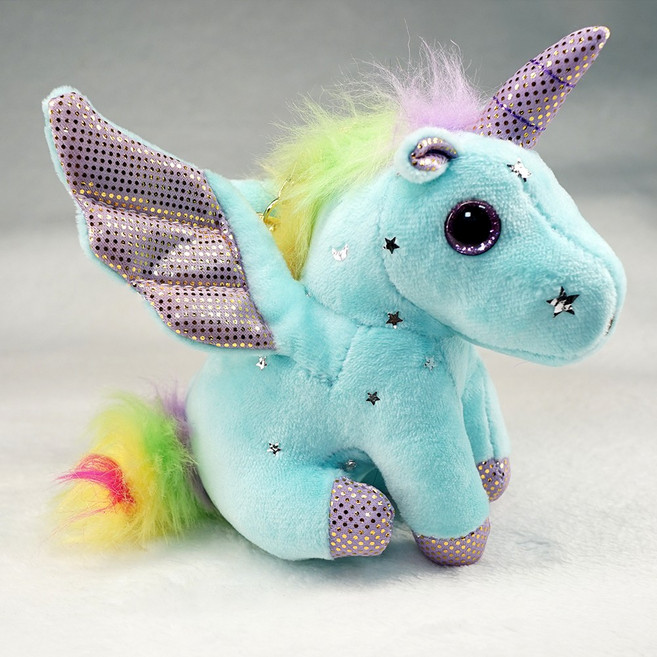 엠쿠 붉은말의해 행운 재물 장수 키링, 민트, 말B 유니콘