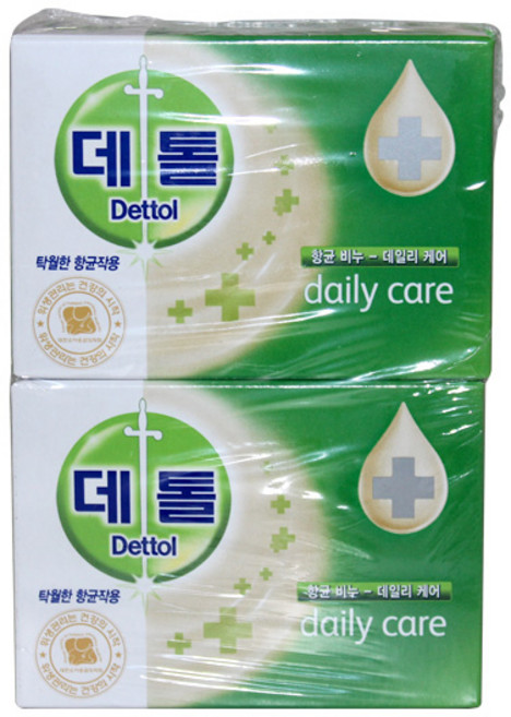 옥시 데톨 항균 비누 데일리케어 4개입 10개 BOX 뷰티 > 바디 샤워/입욕용품 목욕비누, 100g, 1