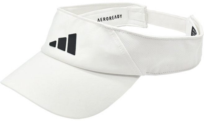 아디다스 썬바이져 테니스모자 바이저 에어로레디 P.B 화이트, 아디다스 바이저 HA5541/화이트58호, 1개