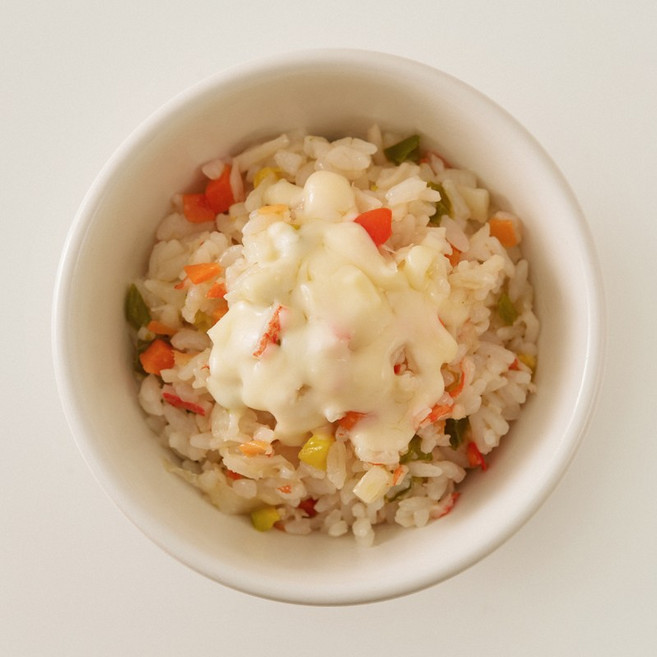 [뽀뽀뜨] (10+1) 이유식 유아밥, 1개, 게살치즈볶음밥