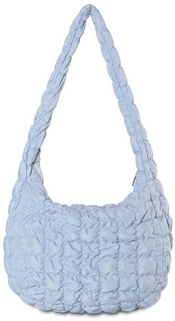 빅사이즈 구름백 가벼운 천소재 퀼팅크로스백 캔버스가방