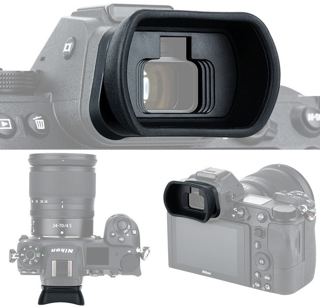 니콘 Z5 Z5II Z6 Z7 Z6III Z7II 아이컵 아이피스 카메라 뷰파인더 KE-NKZ, 1개