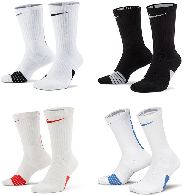 NIKE U NK ELITE CREW 運動長襪, N/A, 1個