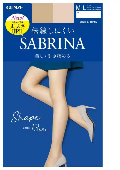 군제 사브리나 팬티스타킹 NEW 리뉴얼 쉐이프 SHAPE