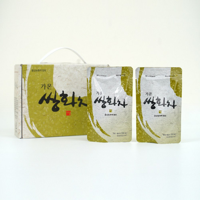 가온 홍삼 함유 정통 쌍화차 선물포장, 1박스, 10개입, 90ml