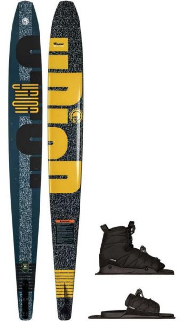 레이더 유니온 워터 스키 w / 벡터 BOA 바인딩 2026, Prime - 남성 10-14 - 뒤쪽 발판