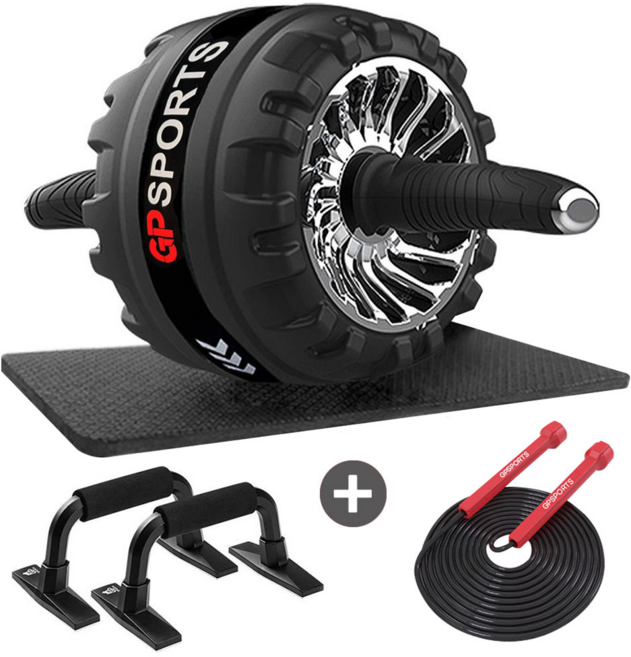 ab슬라이드 롤아웃 무소음 자동 복근운동기구 에이비 슬라이더 푸쉬업바, GP악마바디세트 (AB슬라이드 푸쉬업바)