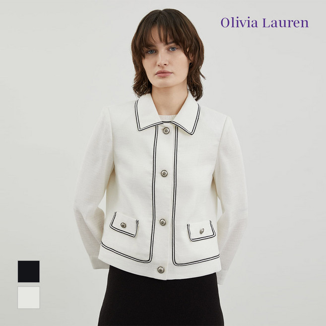 [올리비아로렌] 카라 포인트 자켓_VOPFU4M3421