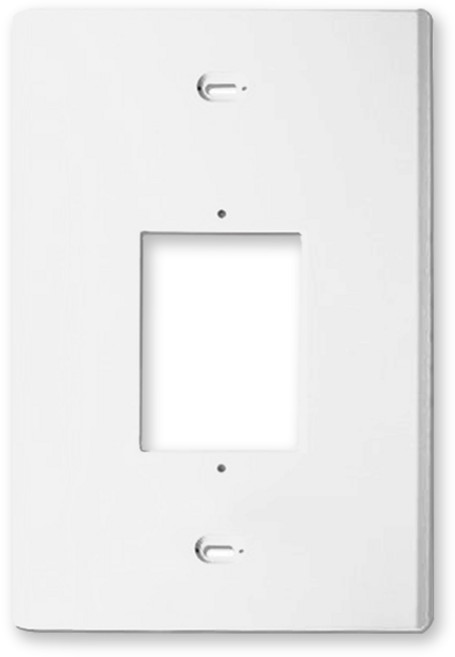 비디오폰 현관카메라 초인종 마감판, 화이트, 1개