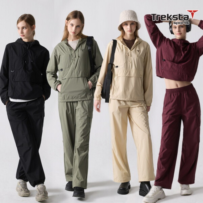[트렉스타] O 여성 윈드러너 아노락 셋업 2종