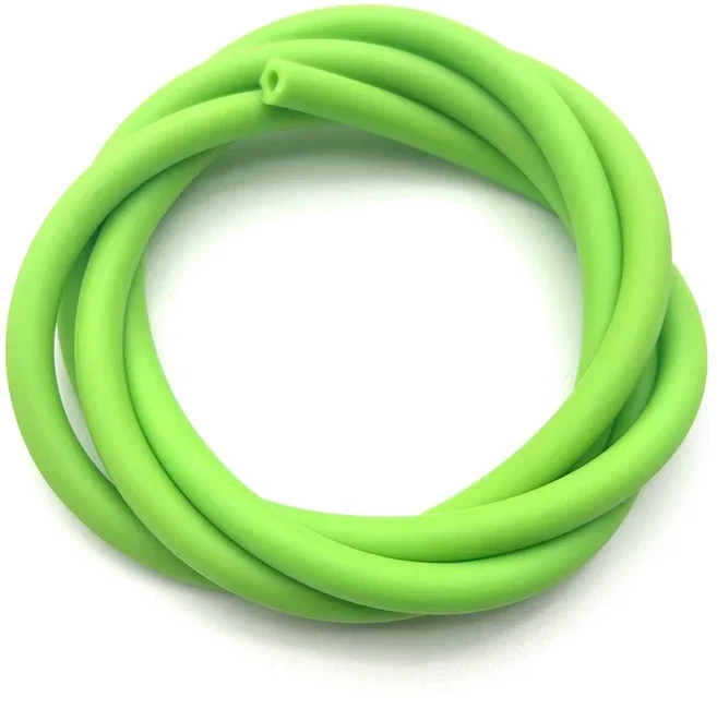 ID 1.6/1.7/1.8/2/3/6mm DIY/공예/홈 프로젝트/바인딩/타이다운용 멀티 컬러 천연 고탄력 라텍스 고무 튜브, 06 OD 8xID 7mm, 05 Green